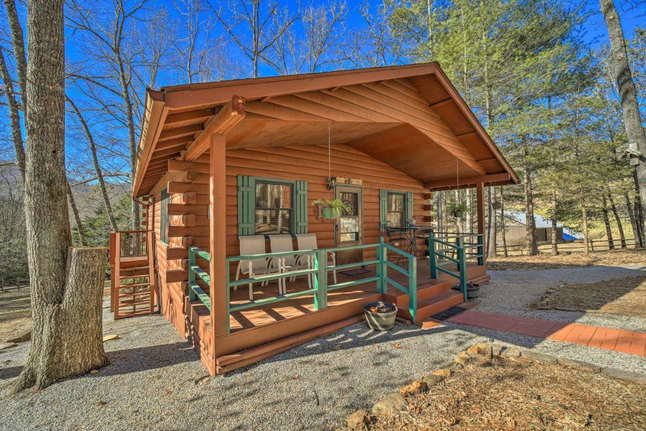 Franklin Cabin With Porch Near Hiking And Waterfalls! المظهر الخارجي الصورة